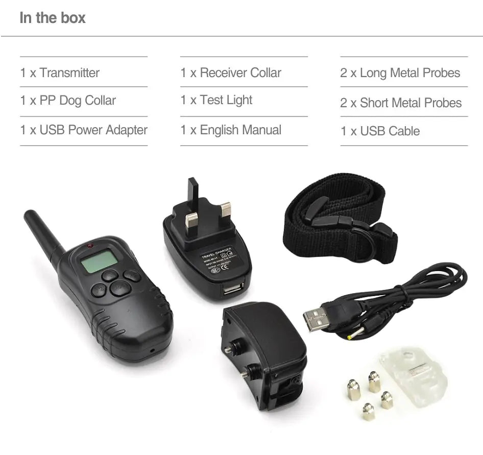 Dog Training Collar – Durable ABS Build, and Advanced Behavior Control