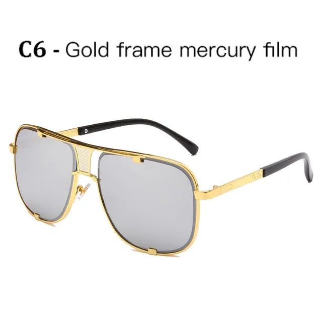 Step Up Your Style Game with Classic Oversized Men’s Sunglasses