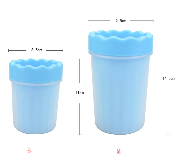 Silicone Pet Foot Washing Cup – Gentle Cleaning for Happy, Mud-Free Paws