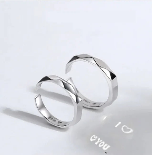 S925 Sterling Silver Hidden Heart Ring: A Unique Expression of Love