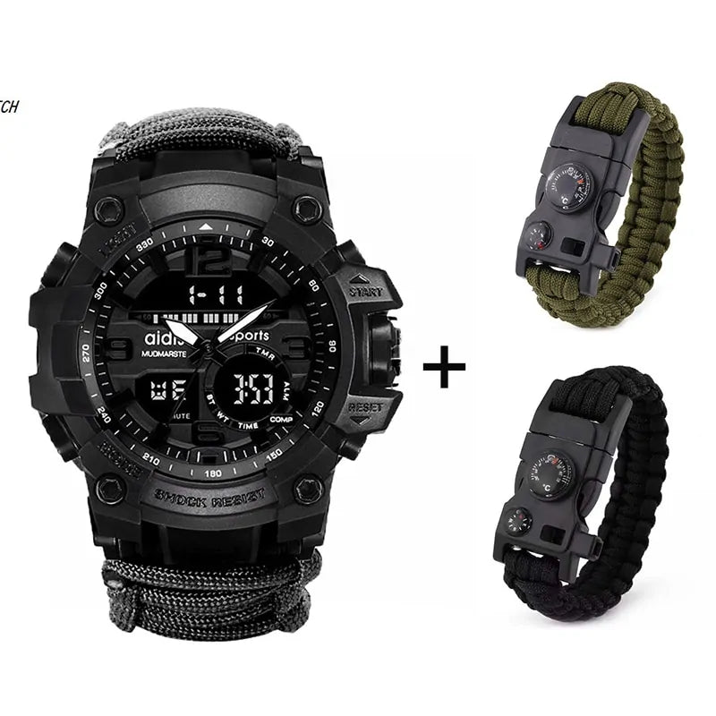 LED Military Sports Watch: Conquer the Outdoors with Precision