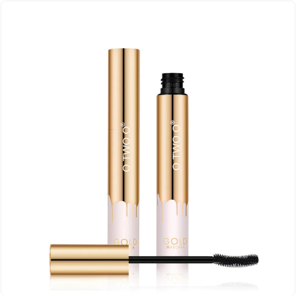 Waterproof Smudge-Proof Mascara – Crescent-Shaped Brush for Precision & Volume (Black)
