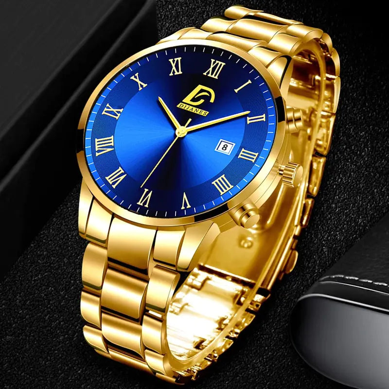 Sleek Minimalist Men's Watch for Timeless Style