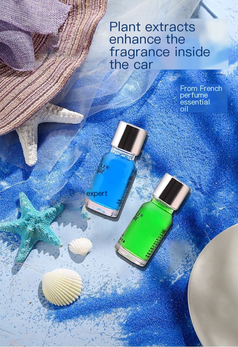 Car Perfume Hanging Pendant – Luxury Alloy Fragrance Charm for High-End Vehicles