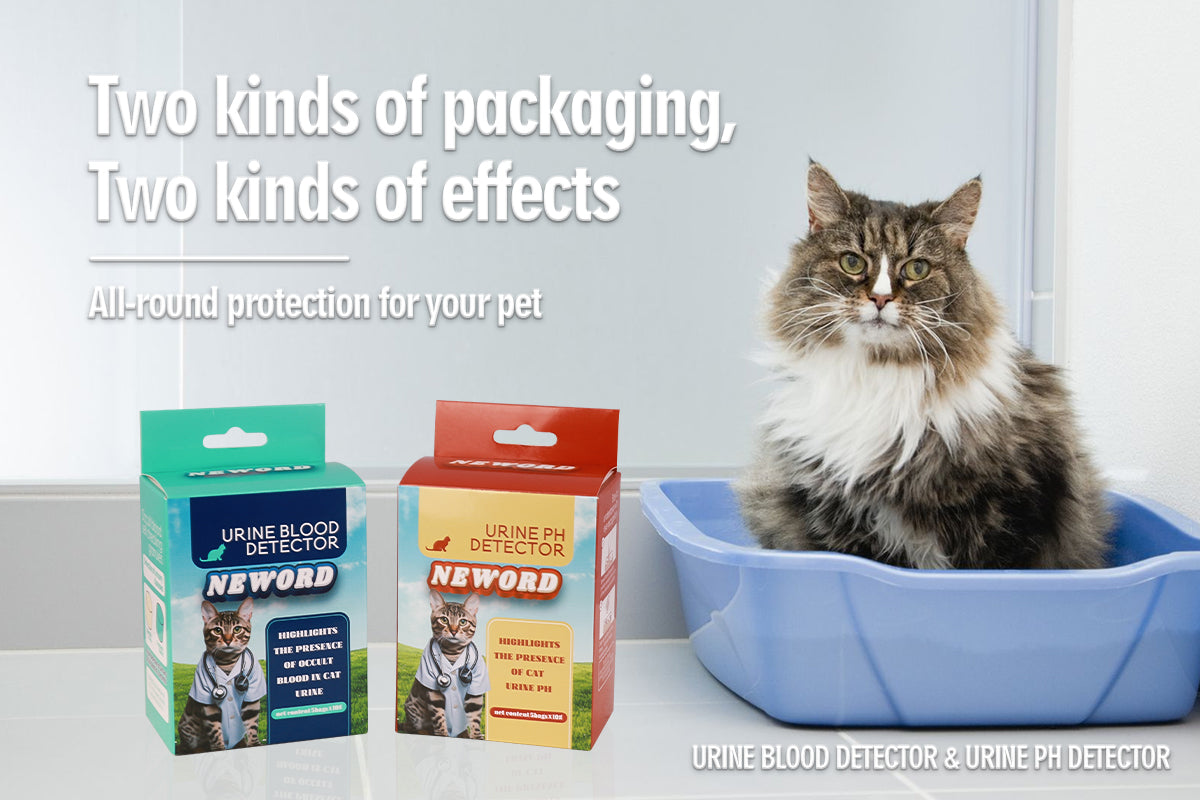 Cat Urine, Blood & pH Detector – 3-Second Self-Checking Granules