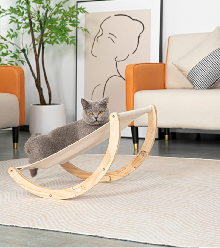 Cat Activity Table – Plush Lounge, Scratch & Play Center for Small to Medium Pets