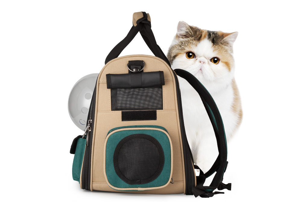 Space Pet Backpack – EVA Shell Travel Carrier with Acrylic Dome Window