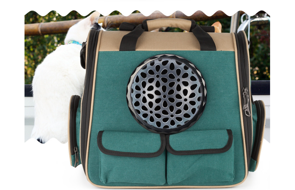 Space Pet Backpack – EVA Shell Travel Carrier with Acrylic Dome Window