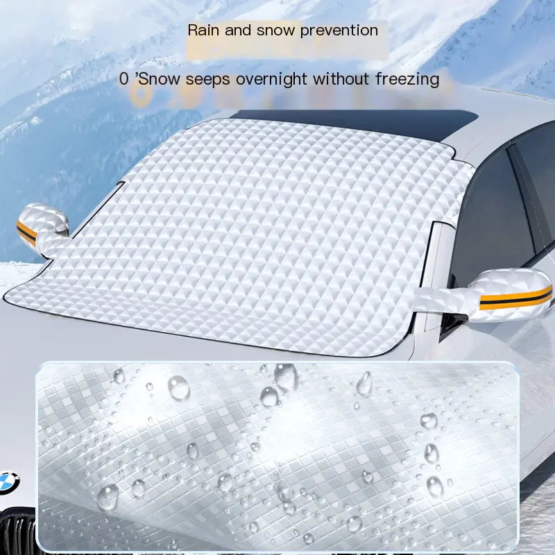 Winter Car Windshield Snow Shield – Magnetic Frost Guard with 3-Layer Protection (Universal Fit for Cars & SUVs)