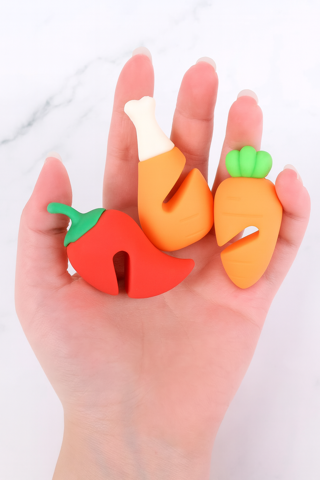 Creative Chicken Drumstick Shape Pot Lid Spill Preventer – Heat Resistant Silicone Kitchen Tool
