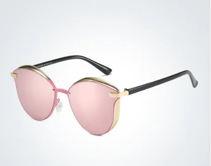 HD Polarized Round Sunglasses – Lightweight Unisex Frame with UV400 Protection