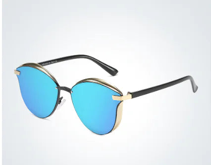 HD Polarized Round Sunglasses – Lightweight Unisex Frame with UV400 Protection