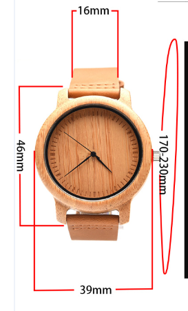 ZenWood Bamboo Watch – Timeless Elegance, Inspired by Nature