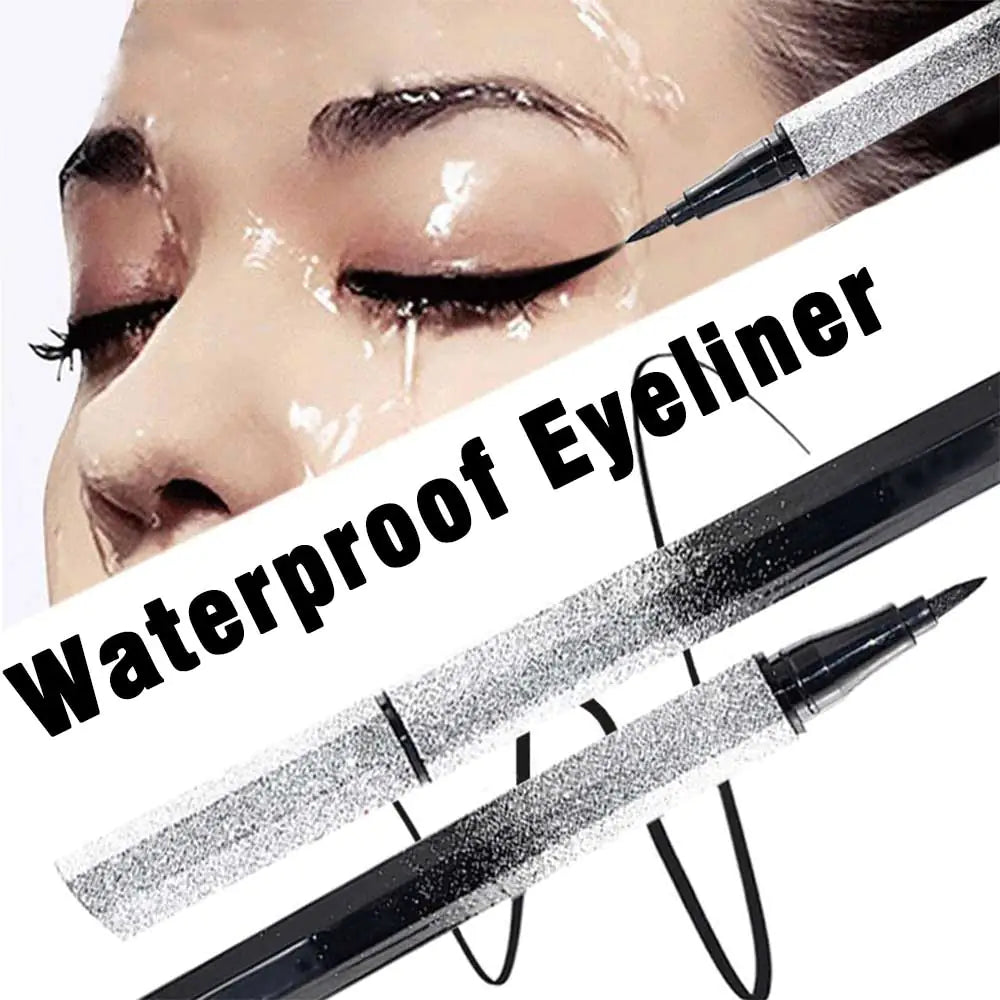 Starry Sky Waterproof Eyeliner – Precision Felt Tip with Long-Lasting, Smudge-Proof Formula (13.6cm / 5.35in)