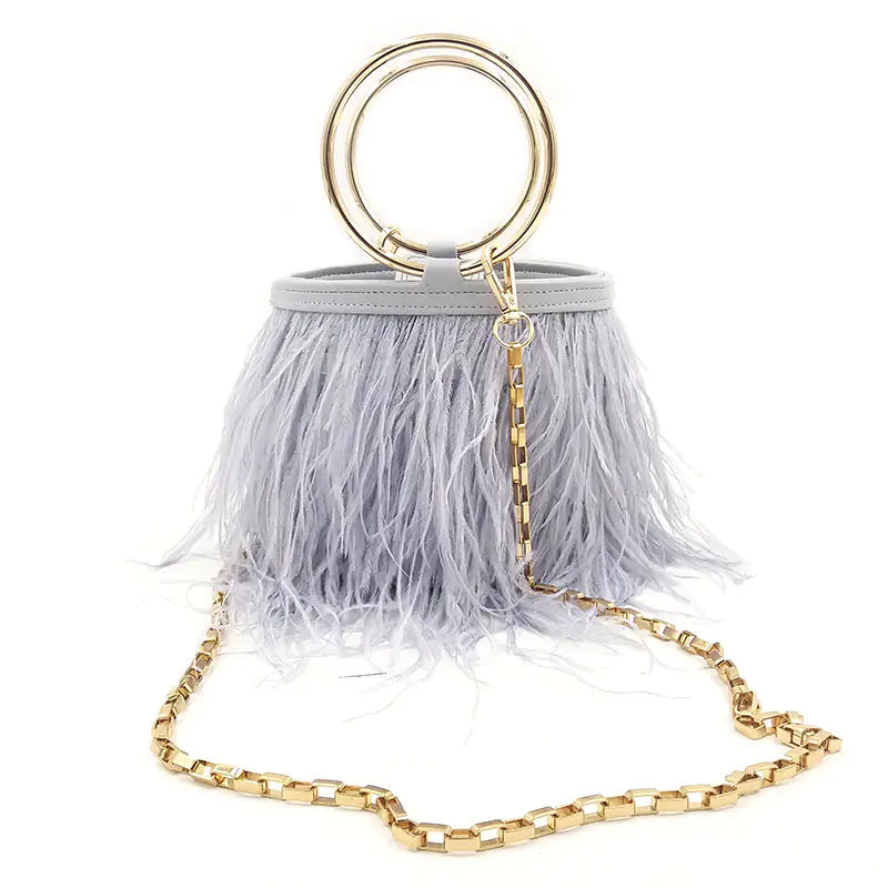 Women's Fashion Single Shoulder Chain Bag – Elegant Simplicity with a Pop of Color