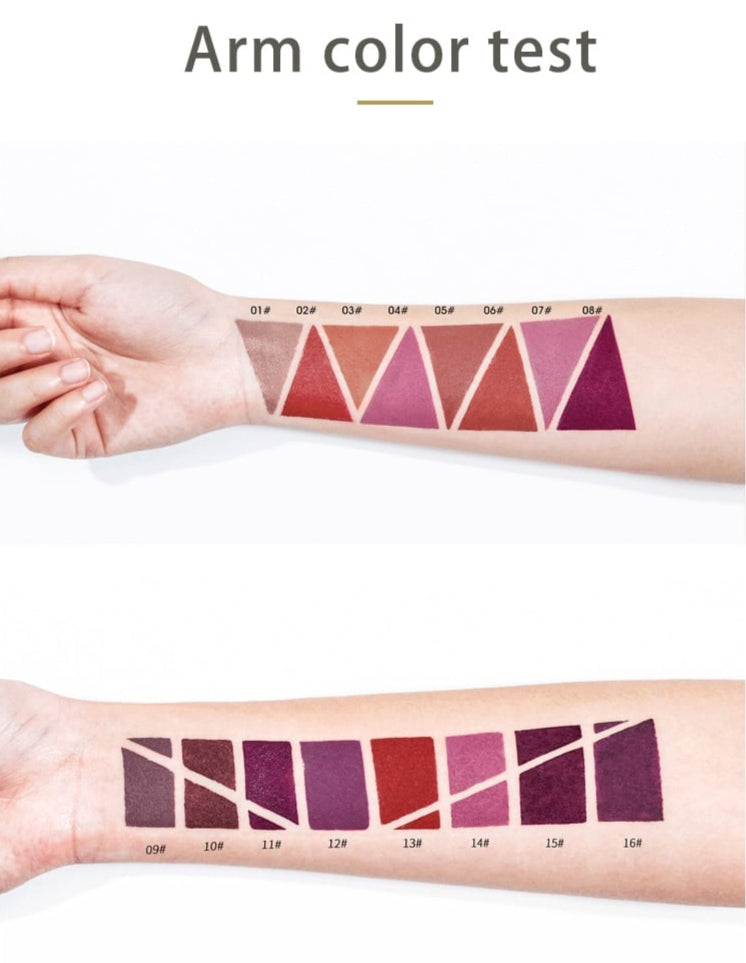 Double Lipstick Lip Liner – 2-in-1 Matte Lipstick and Rotating Liner