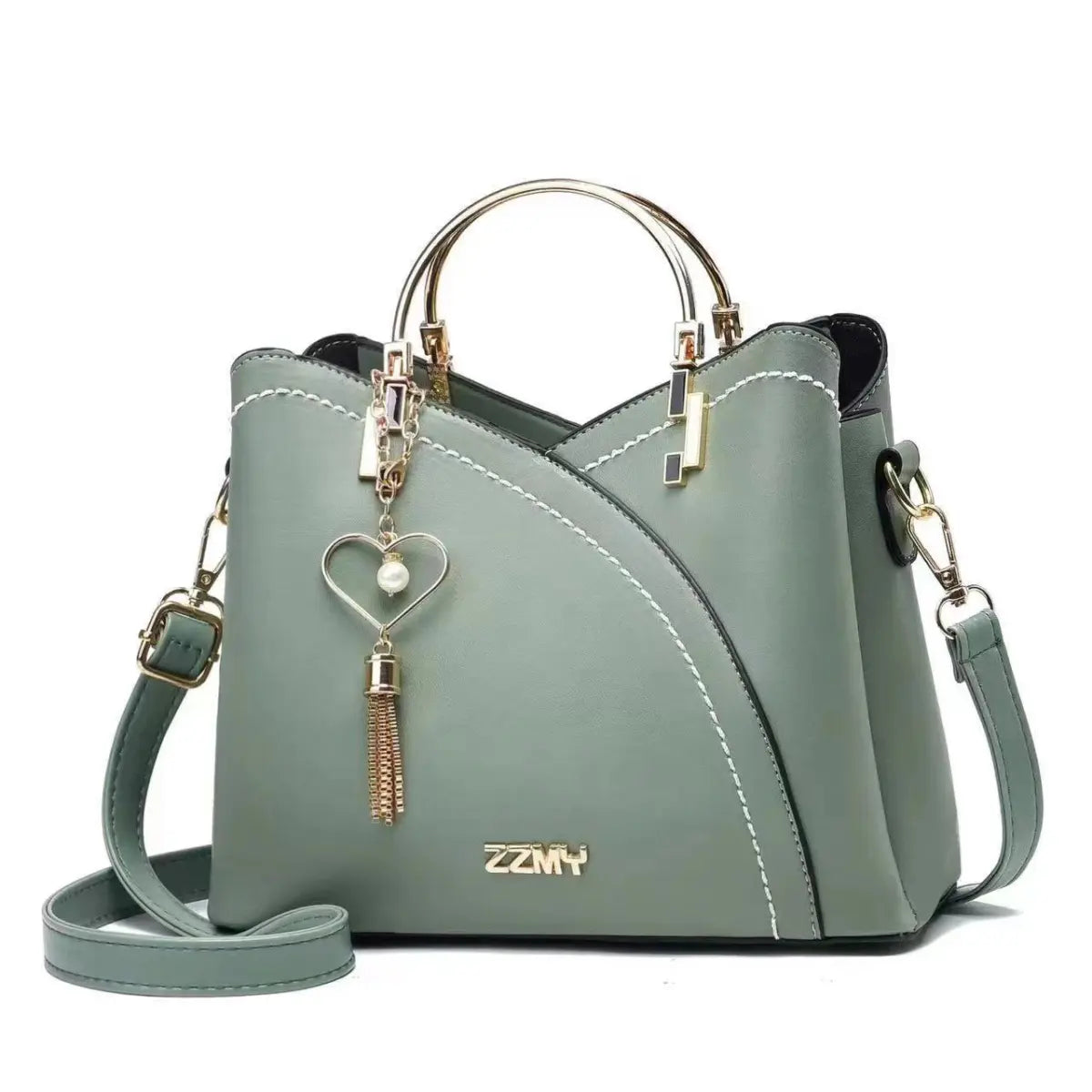 Street Chic Medium PU Leather Handbag – Stylish Everyday Essential