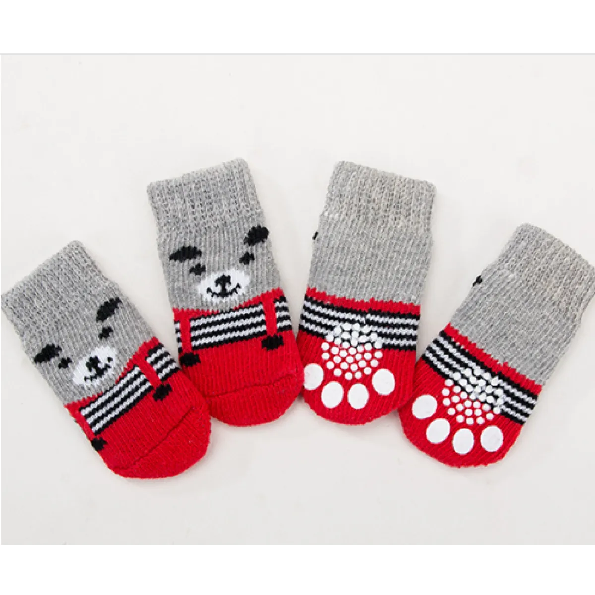 Non-Slip Wool Dog Socks – Soft, Warm Paw Protection for Dogs