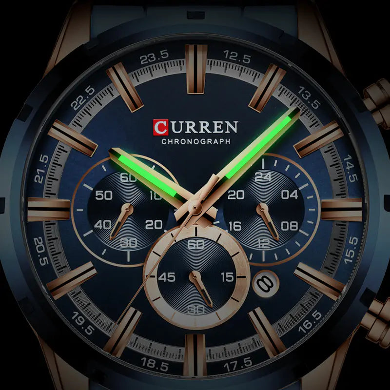 CURREN Men Quartz Watch Top Brand - Luxury and Precision