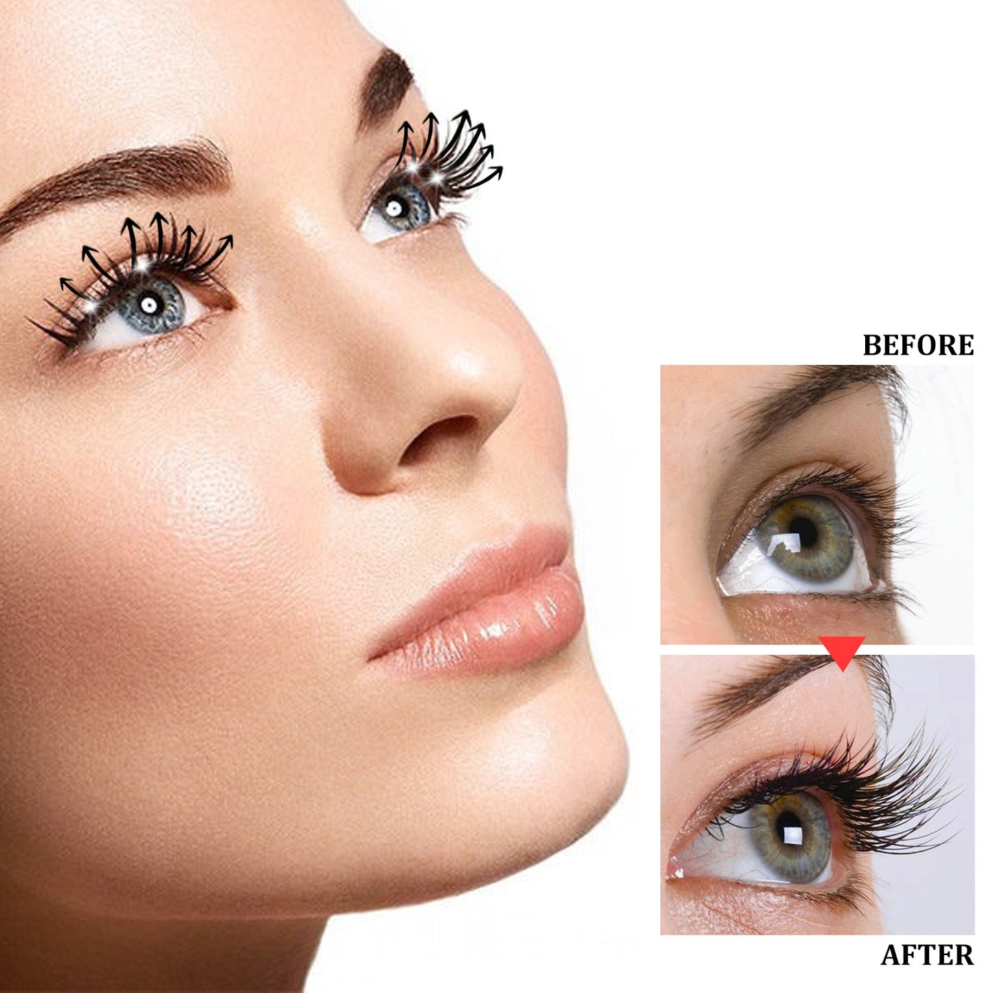 Eyelash Growth Liquid – 100% Pure Castor Oil for Thicker, Longer Lashes (10ml)