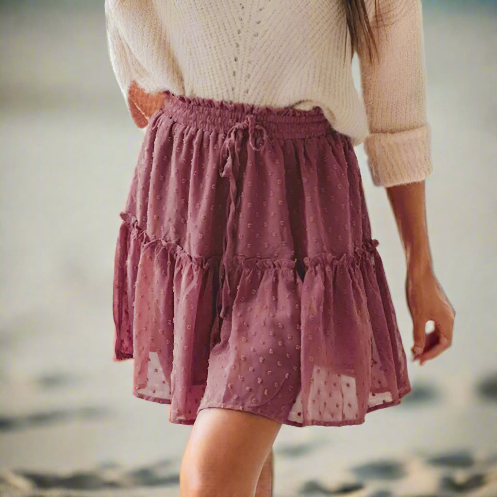 Boho Ruffle Skirt – Embrace Effortless Bohemian Style