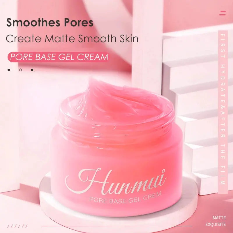 Hunmui Pore Base Gel Cream Primer – Smooth Matte Finish for Flawless Skin