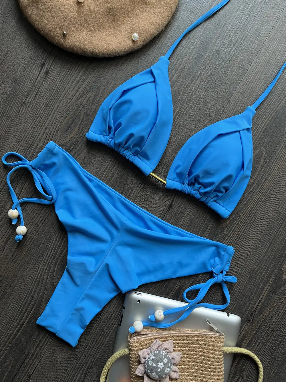 Sleek Nylon Bikini Set – Minimalist Style with Maximum Impact