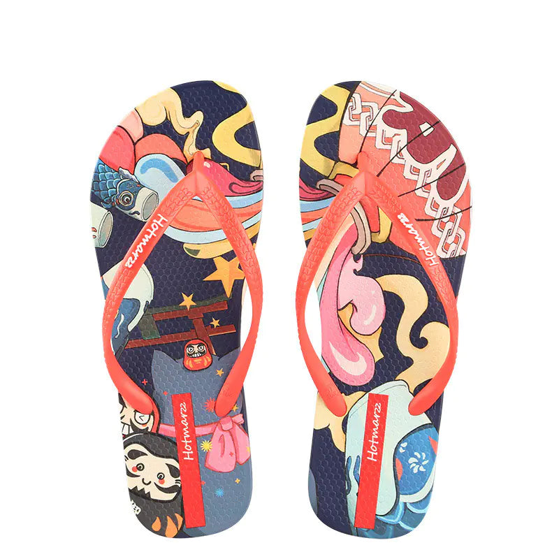 Black Horse Flip Flops – Stylish, Waterproof, and Perfect for Summer Comfort