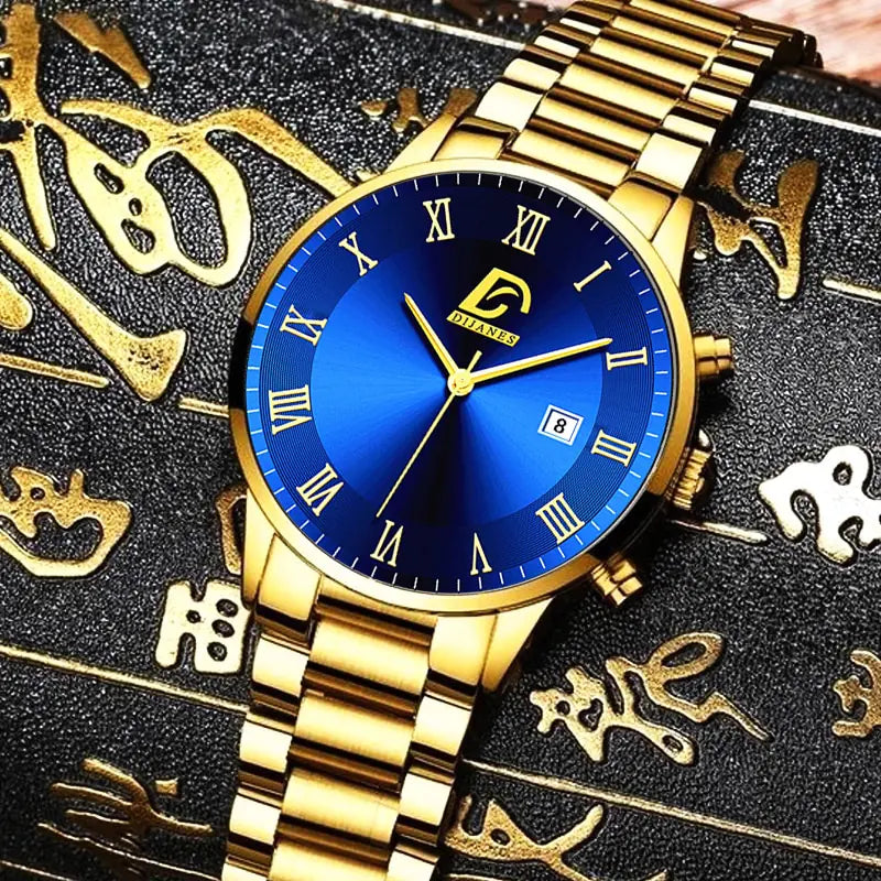 Sleek Minimalist Men's Watch for Timeless Style