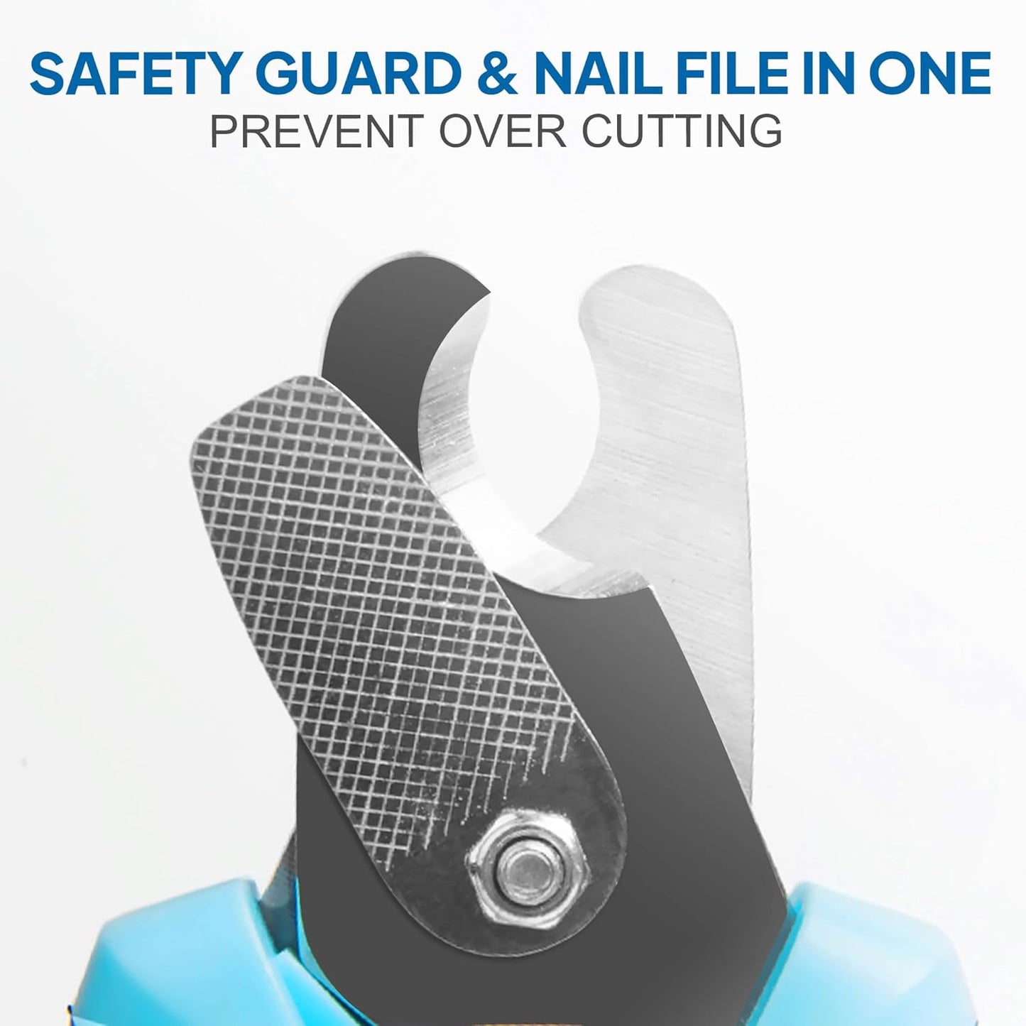 LED Dog & Cat Nail Clippers – Precision Pet Nail Trimmer with Safety Guard and Built-in File