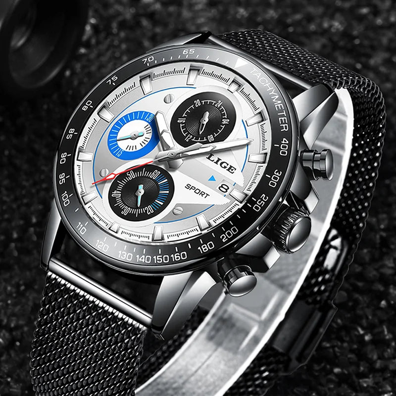 Men's Top Brand Luxury Waterproof Wrist Watch
