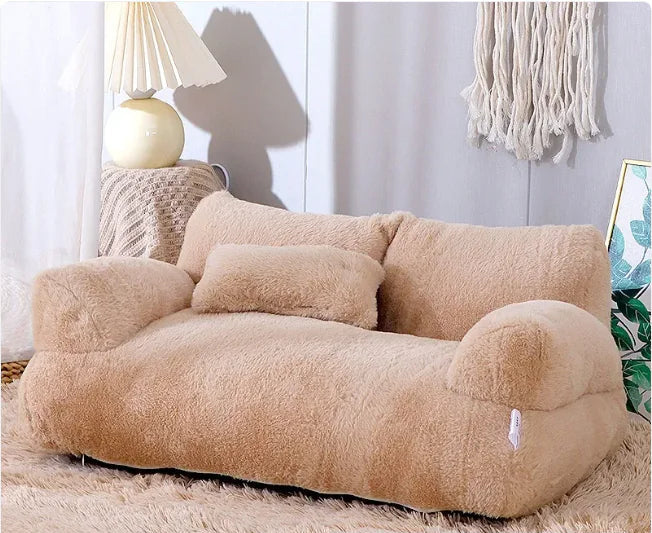 Plush Pet Bed – Soft Support and Cozy Luxury for Cats and Small Dogs