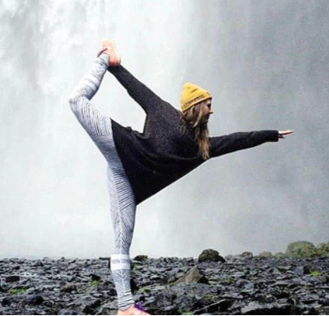 Printed Yoga Leggings – High-Waisted Fitness Leggings for Women