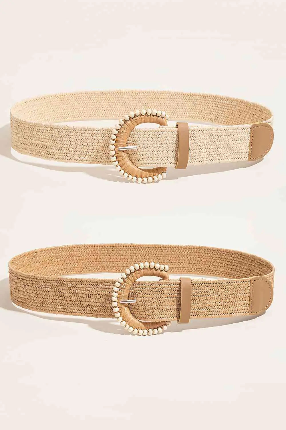 Vintage-Inspired Braided Straw Belt: Timeless Charm Meets Modern Comfort