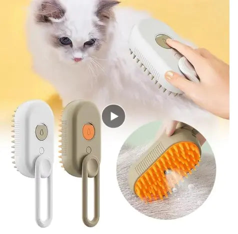 Cat Steam Brush – Gentle Grooming & Steam Cleaning Tool