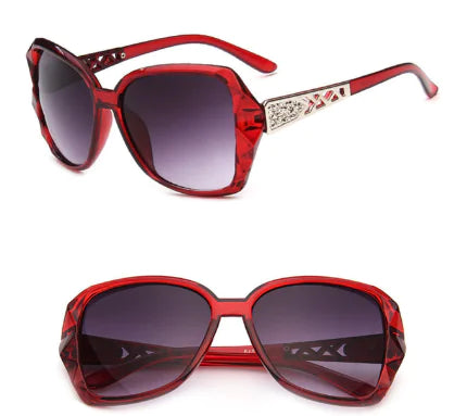 Retro Oversized Women's Sunglasses 5101 – Vintage Chic with UV Protection (Multiple Colors)