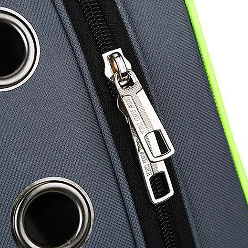 Foldable Pet Space Bag – Lightweight Travel Carrier with Space Capsule Design