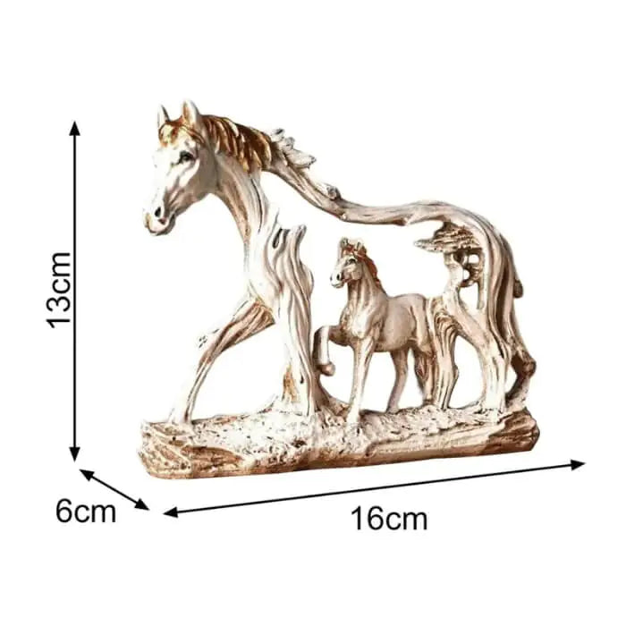 Transform Your Space with Elegance – Wild Duality Horse Sculpture