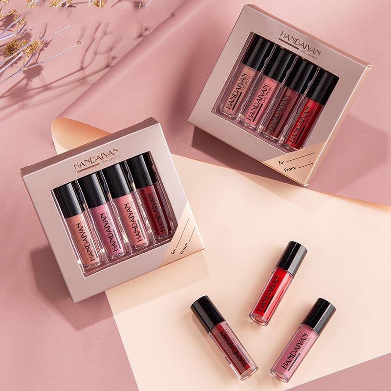 4x Lip Gloss Set