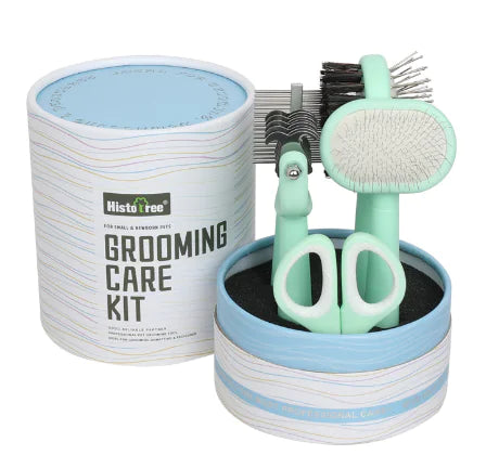 Pet Grooming Care Kit – 5-in-1 Beauty Comb Set with Nail Clippers & Detangling Tools (Cats & Dogs)
