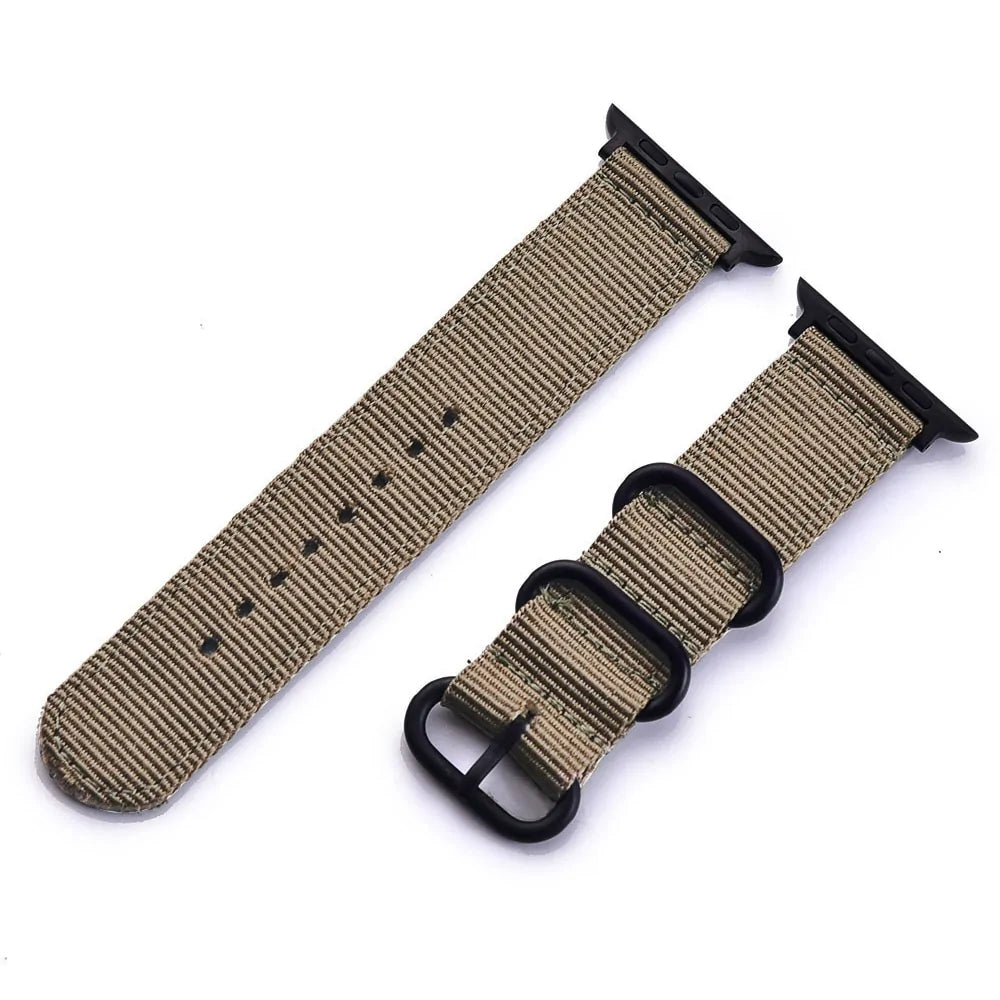 Enhance Your Apple Watch with Our Premium Nylon and Leather Watchband