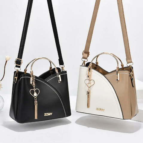 Street Chic Medium PU Leather Handbag – Stylish Everyday Essential