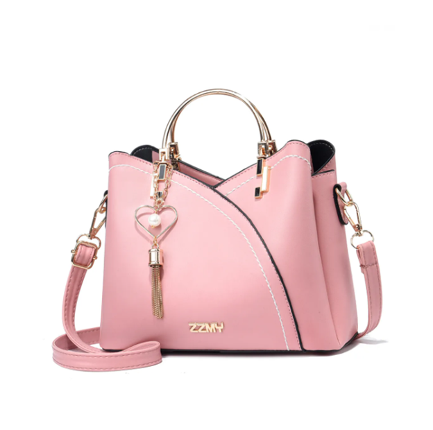 Street Chic Medium PU Leather Handbag – Stylish Everyday Essential