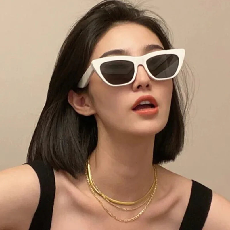 Vintage Cat Eye Square Sunglasses – Retro Chic Eyewear for a Timeless Look
