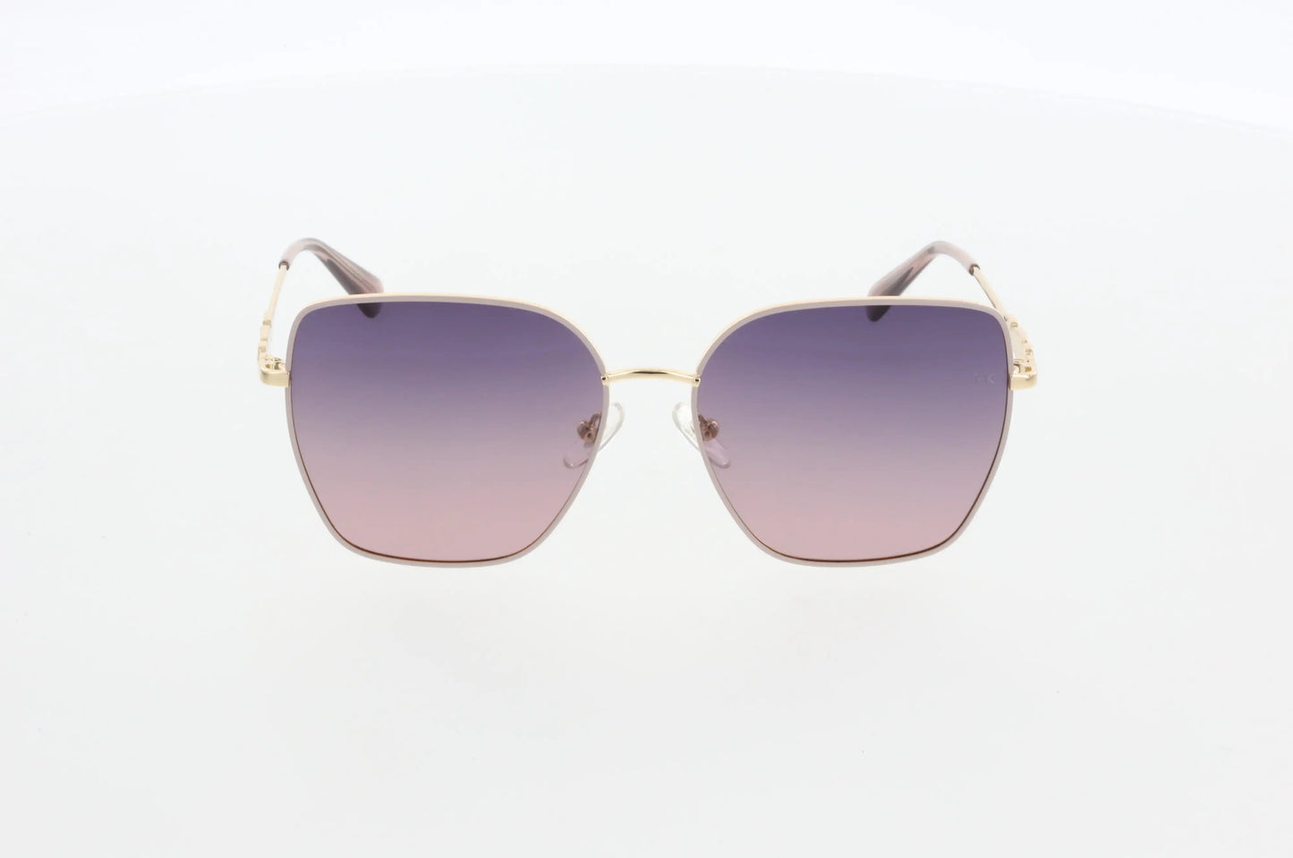 Hawk 2189 03 Women's Sunglasses – Geometric Metal Frame with Purple Degrade Polarized Lenses - LIMITED STOCK!