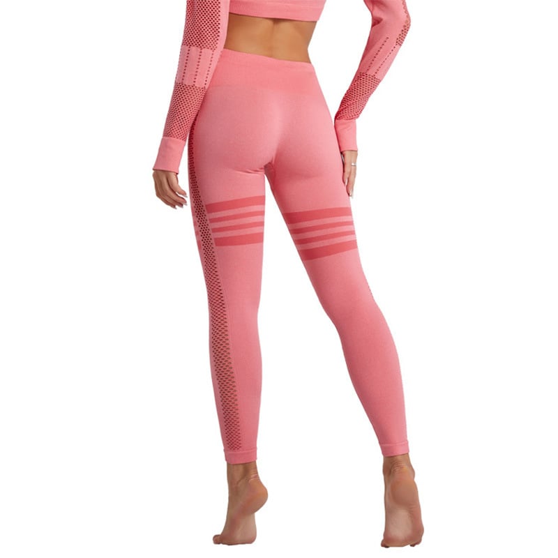 Hollow Mesh Breathable Yoga Leggings