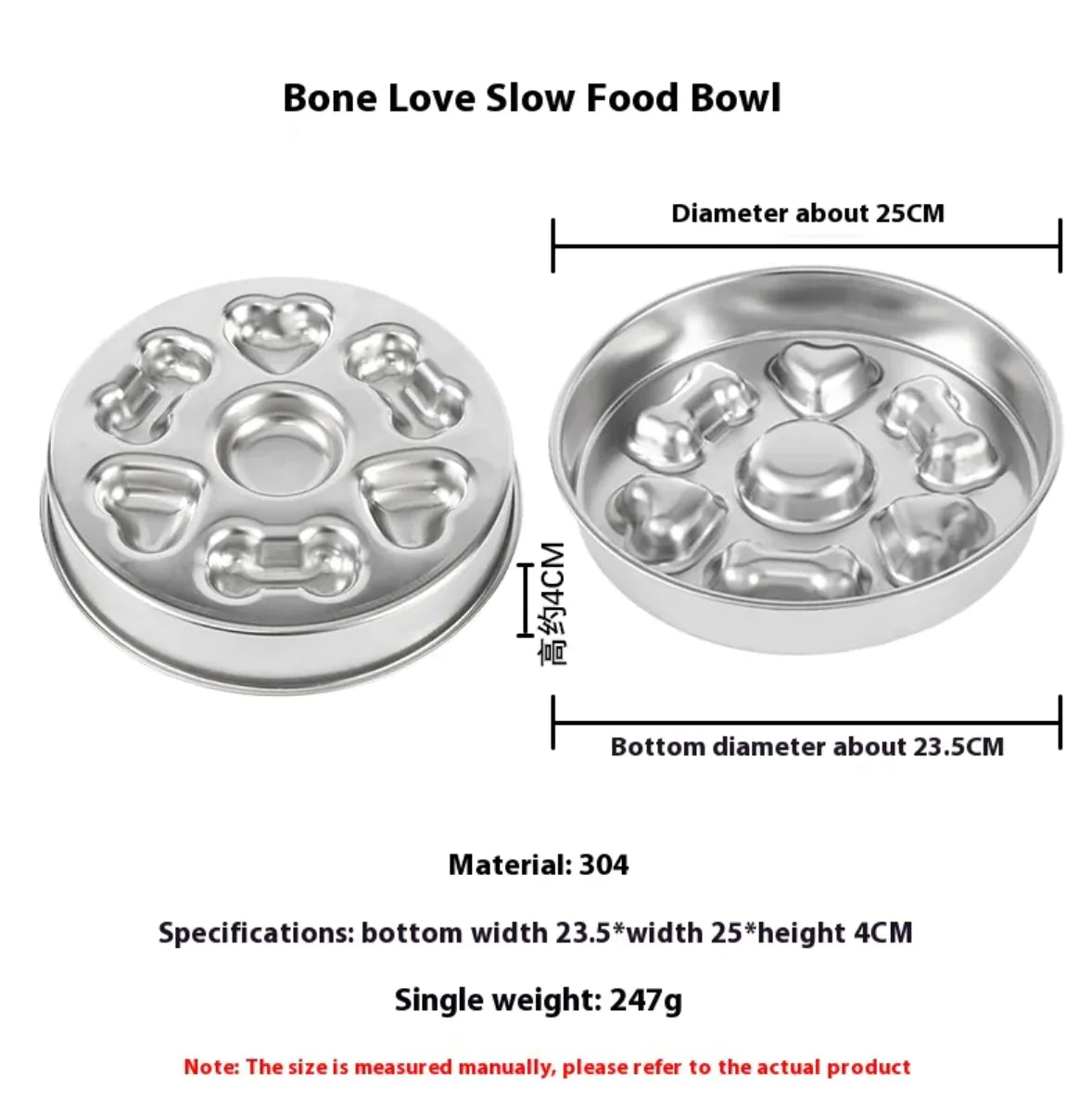 Stainless Steel Slow Feeding Pet Bowl Collection – Anti-Choke Design for Safe, Healthy Eating