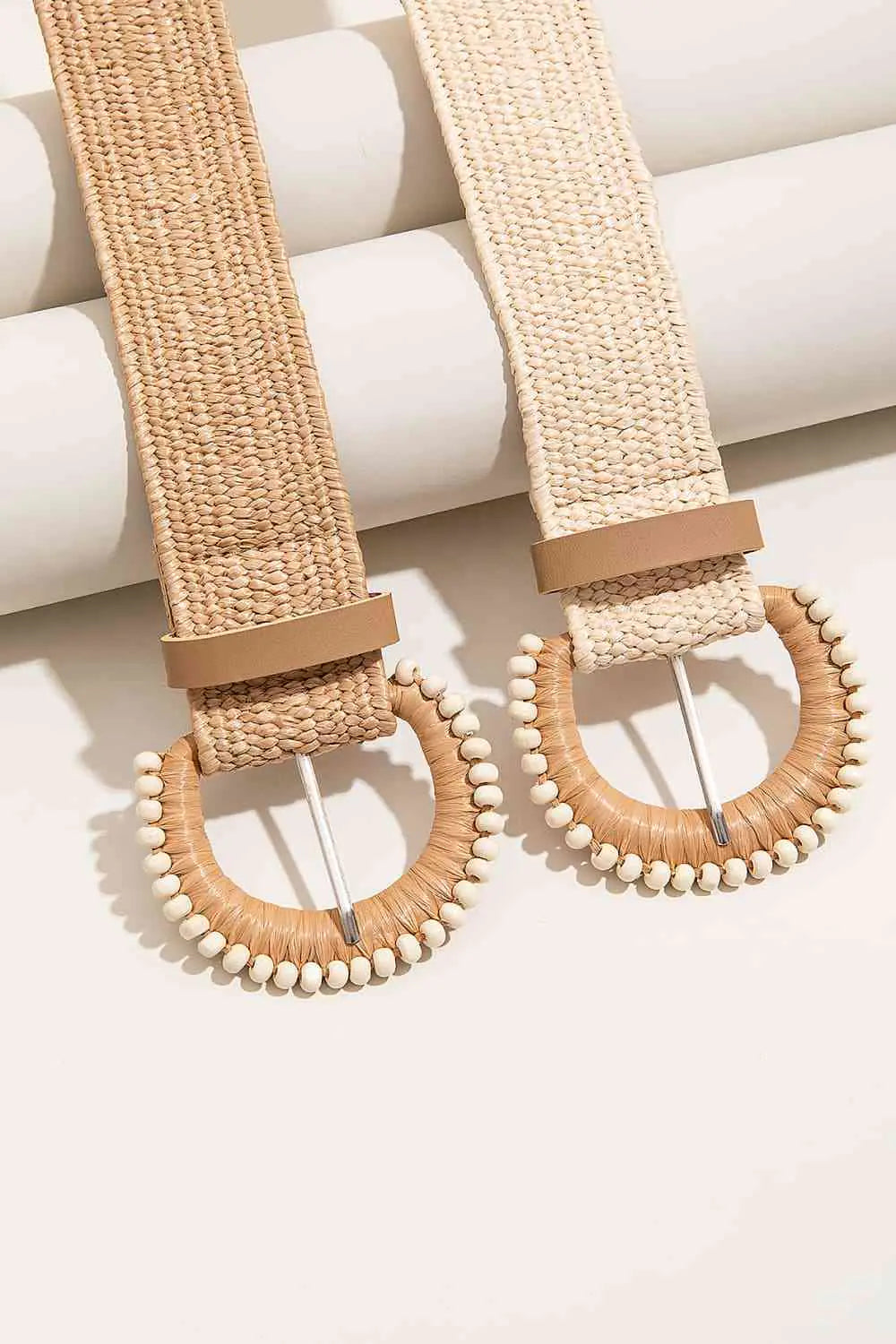 Vintage-Inspired Braided Straw Belt: Timeless Charm Meets Modern Comfort