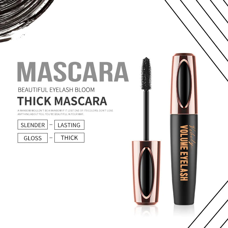 Volume Eyelash Thick Mascara – Waterproof Formula for Bold, Curled Lashes