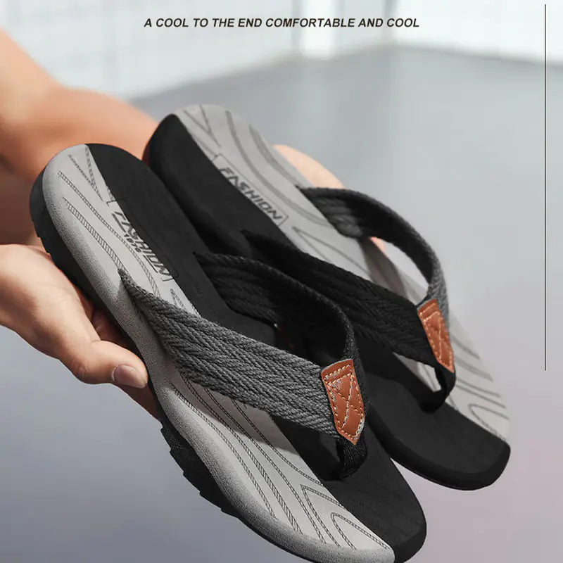Men’s Mesh Flip-Flops – Breathable, Lightweight, and Built for Summer Comfort